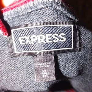 Express men's long sleeve sweater